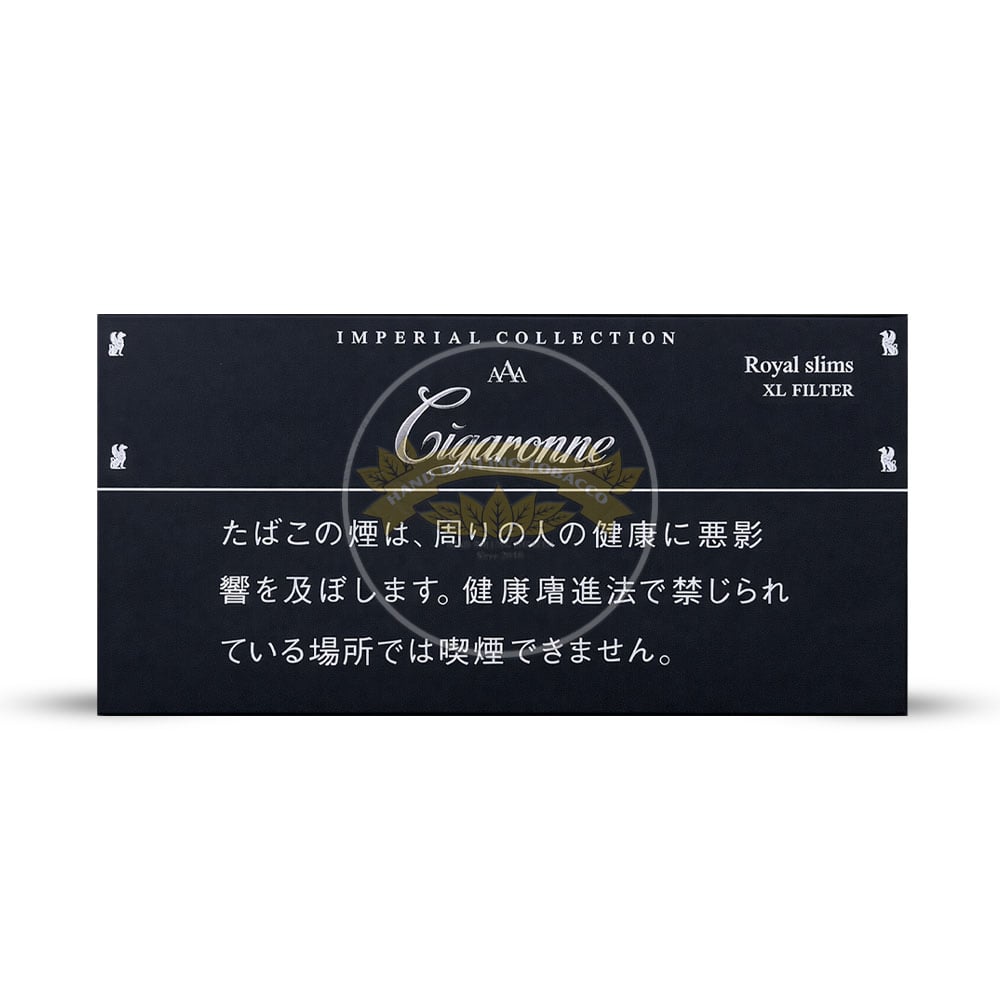 Cigaronne Royal Slims Black